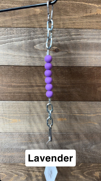 Silicone Bead Curb Strap