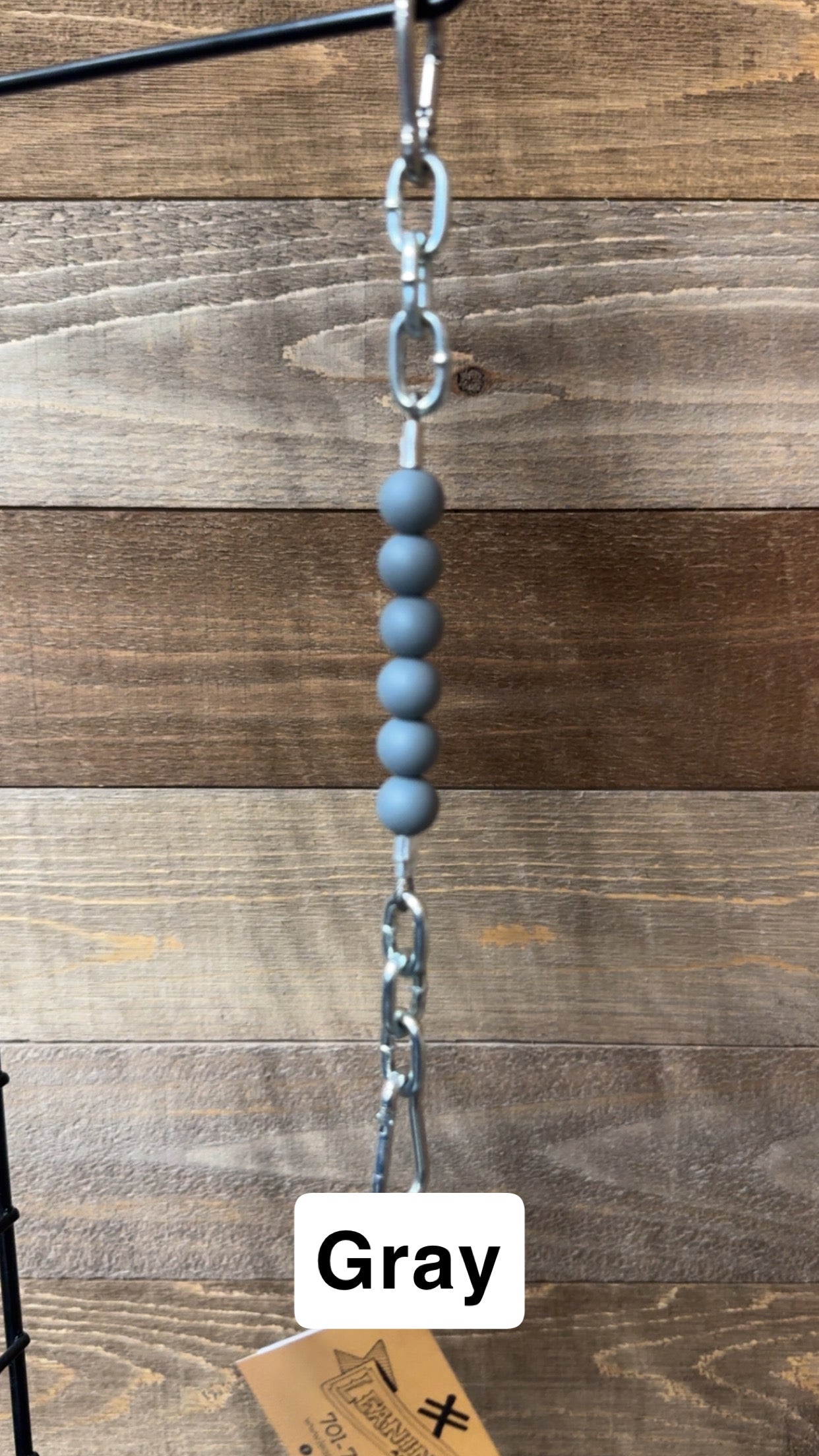 Silicone Bead Curb Strap