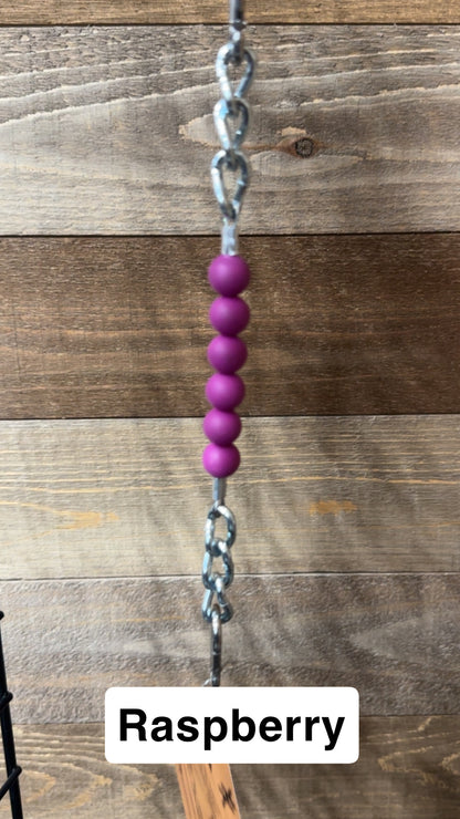 Silicone Bead Curb Strap