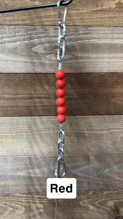 Silicone Bead Curb Strap