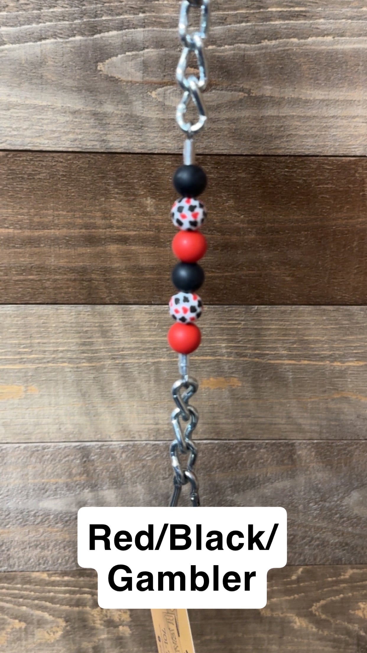 Silicone Bead Curb Strap