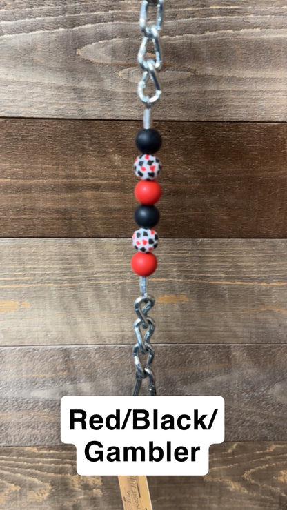 Silicone Bead Curb Strap