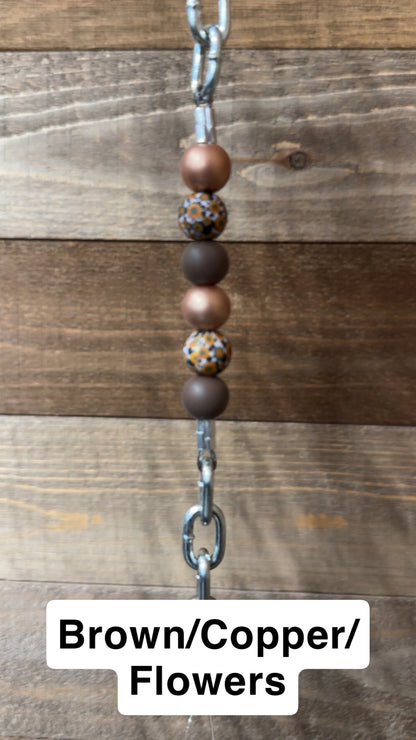 Silicone Bead Curb Strap