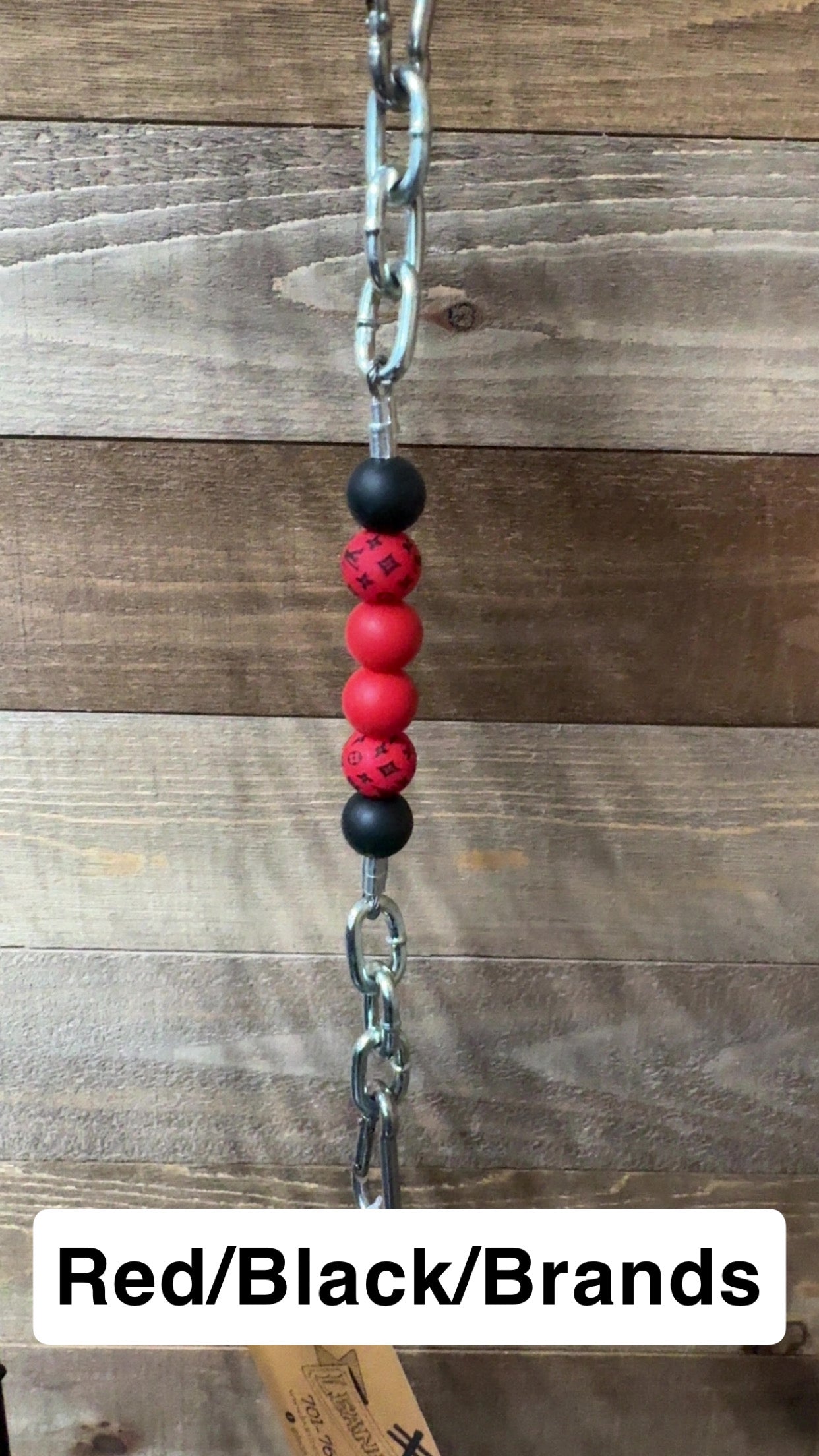 Silicone Bead Curb Strap