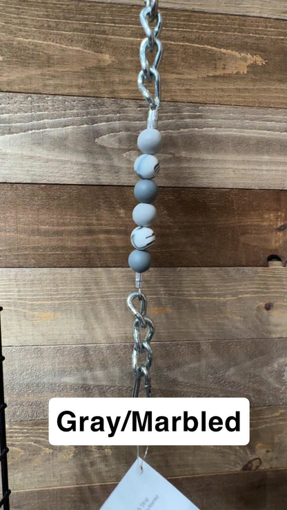 Silicone Bead Curb Strap