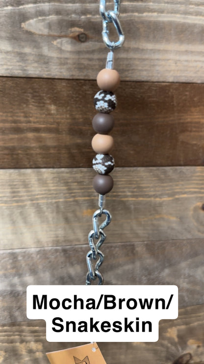 Silicone Bead Curb Strap
