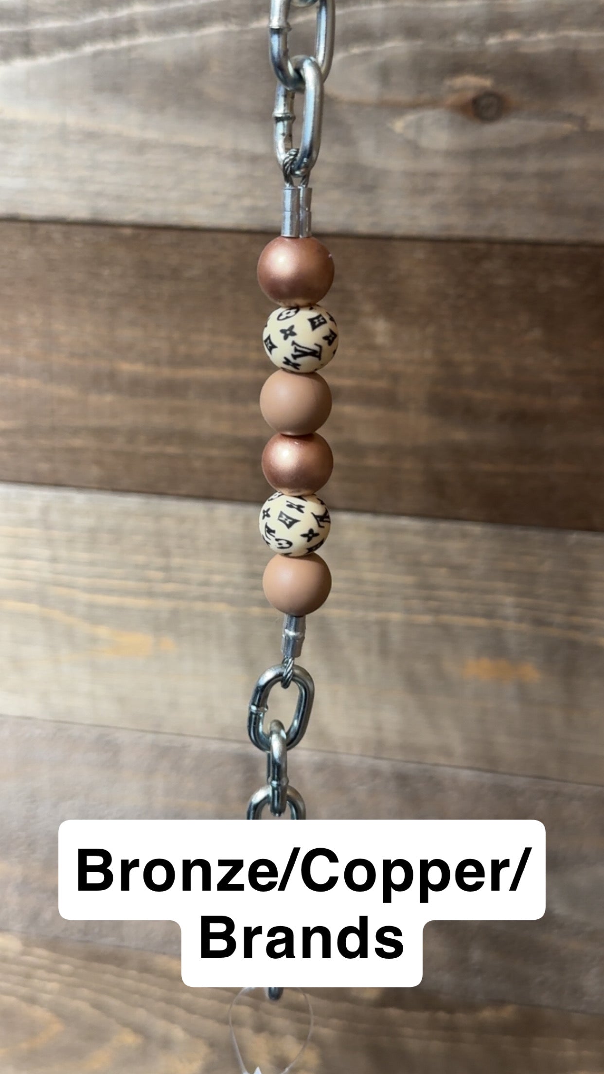 Silicone Bead Curb Strap