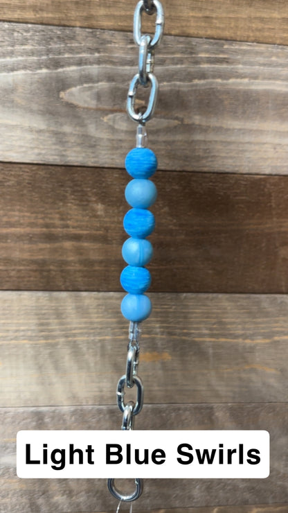Silicone Bead Curb Strap