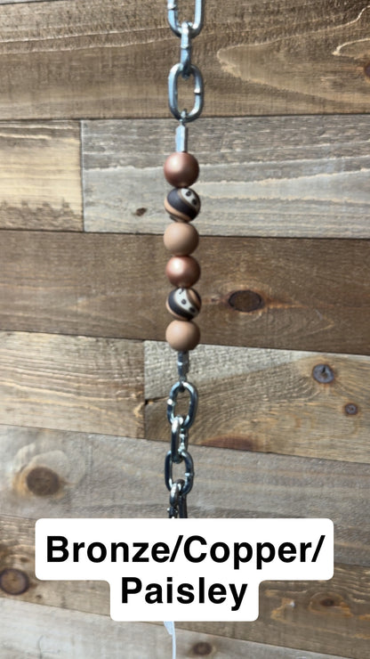 Silicone Bead Curb Strap