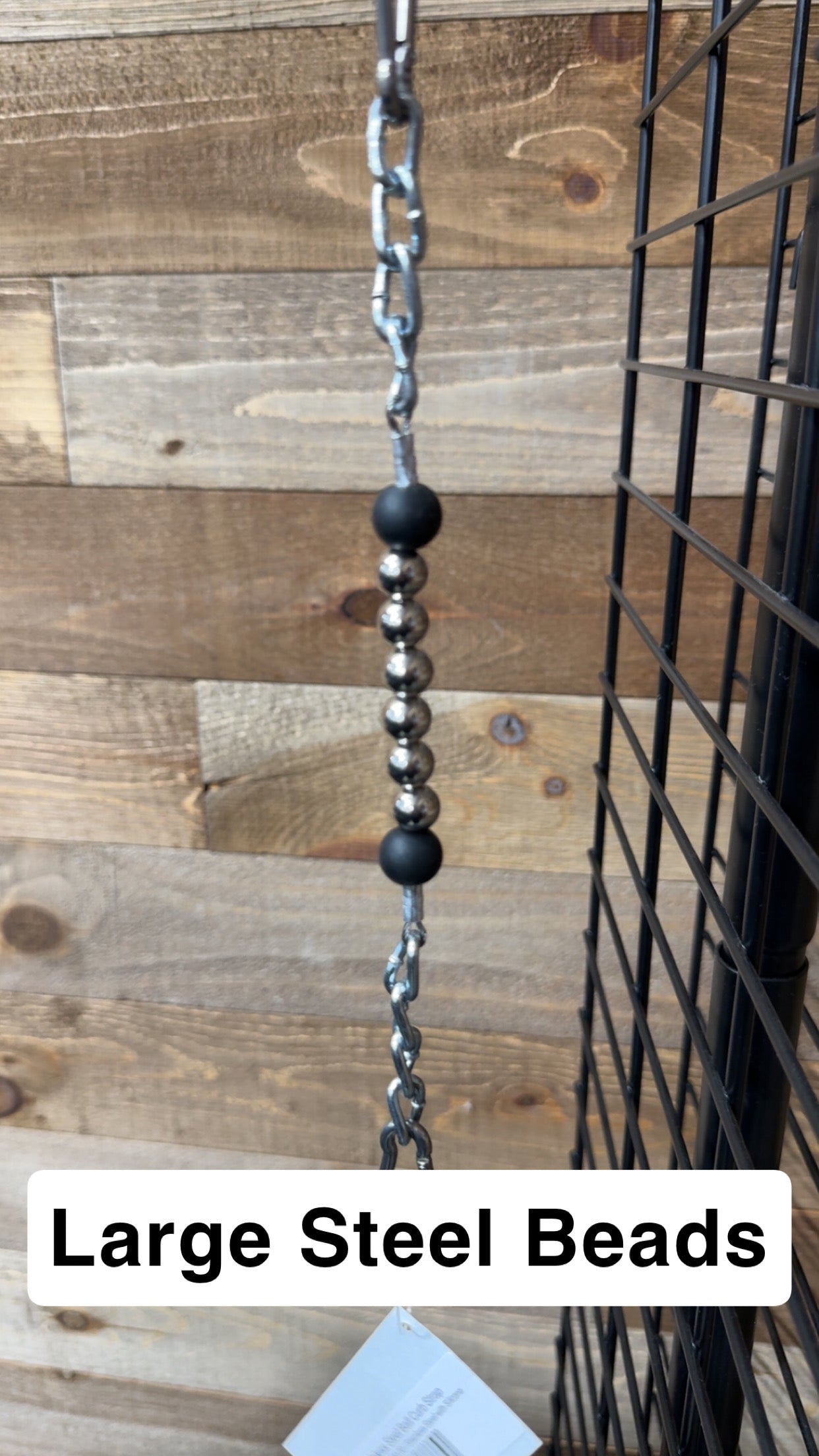 Stainless Steel Ball Curb Strap
