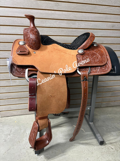 Cactus Trevor Brazile Relentless 15" Team Roper Saddle #8614