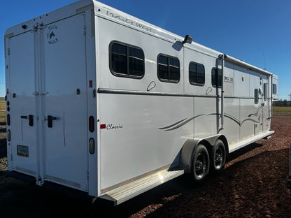 2013 4H Trails West Living Quarters Trailer w/ Slide-Out