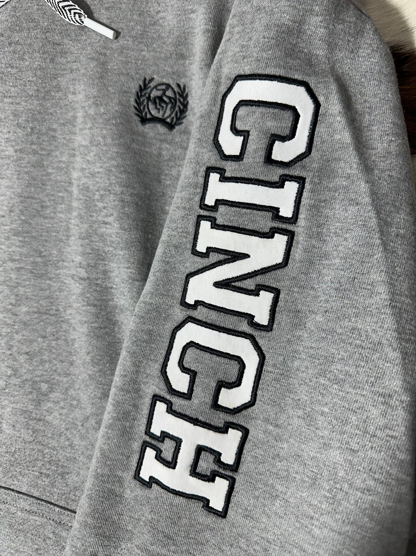 Cinch Women's Gray Logo Hoodie