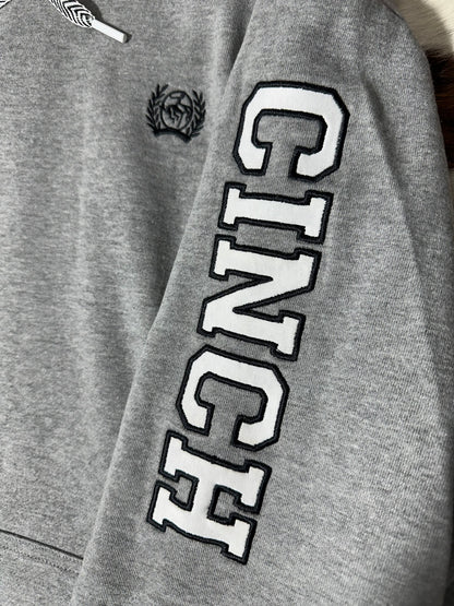 Cinch Women's Gray Logo Hoodie
