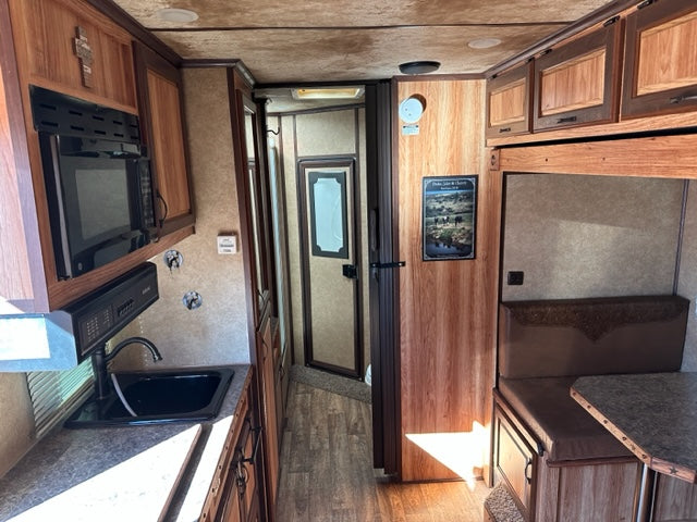 2013 4H Trails West Living Quarters Trailer w/ Slide-Out