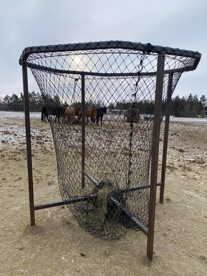 Hay Chix Round Bale Feeder