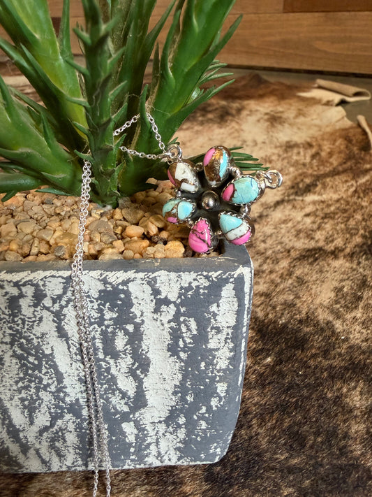 Cotton Candy Hada Collection Necklace