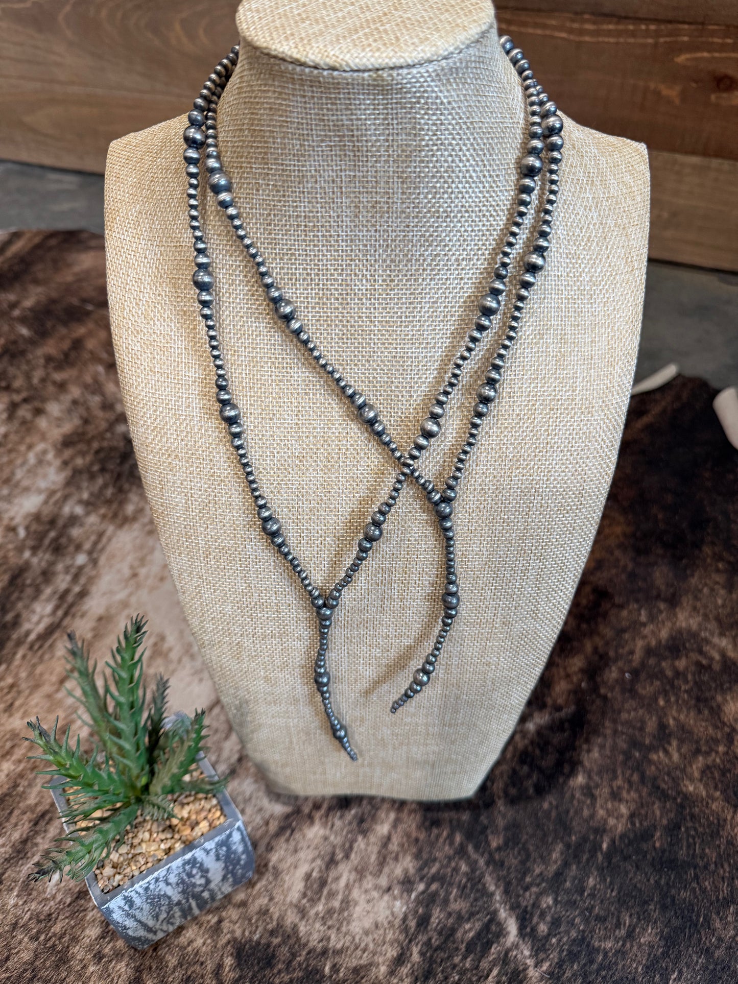 Lariat Pearl Necklace
