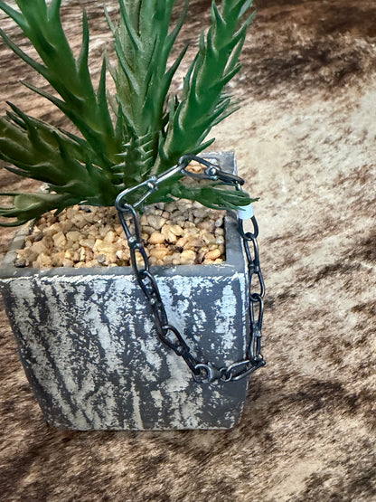 Sterling Silver Link Bracelet