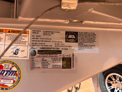 2026 Platinum 26' 5/6 Horse Trailer