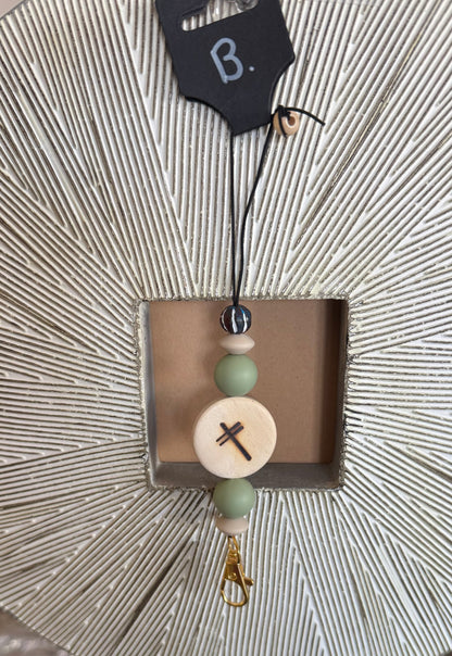 Silicone Bead Car Freshener Holder