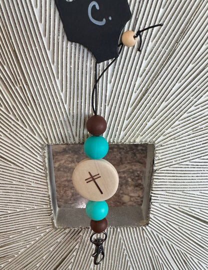 Silicone Bead Car Freshener Holder