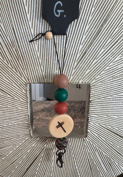 Silicone Bead Car Freshener Holder