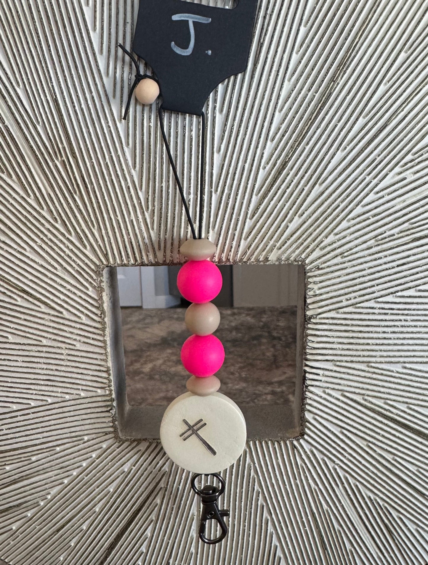 Silicone Bead Car Freshener Holder