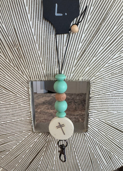 Silicone Bead Car Freshener Holder