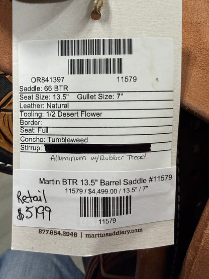 Martin BTR 13.5" Barrel Saddle #11579