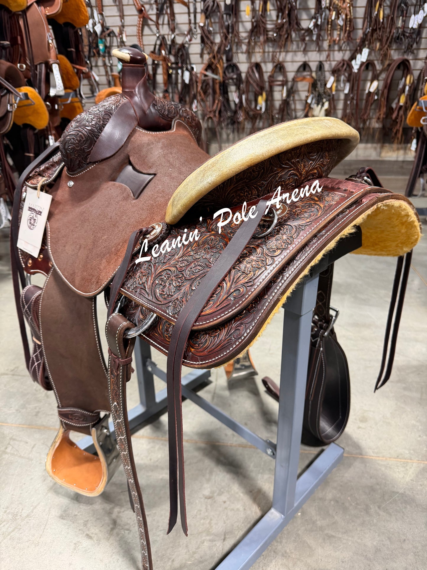 Martin 15" Cowboy Ranch Saddle #14483