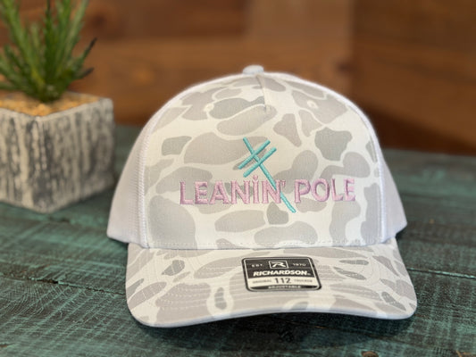 Leanin' Pole Neon Logo Caps