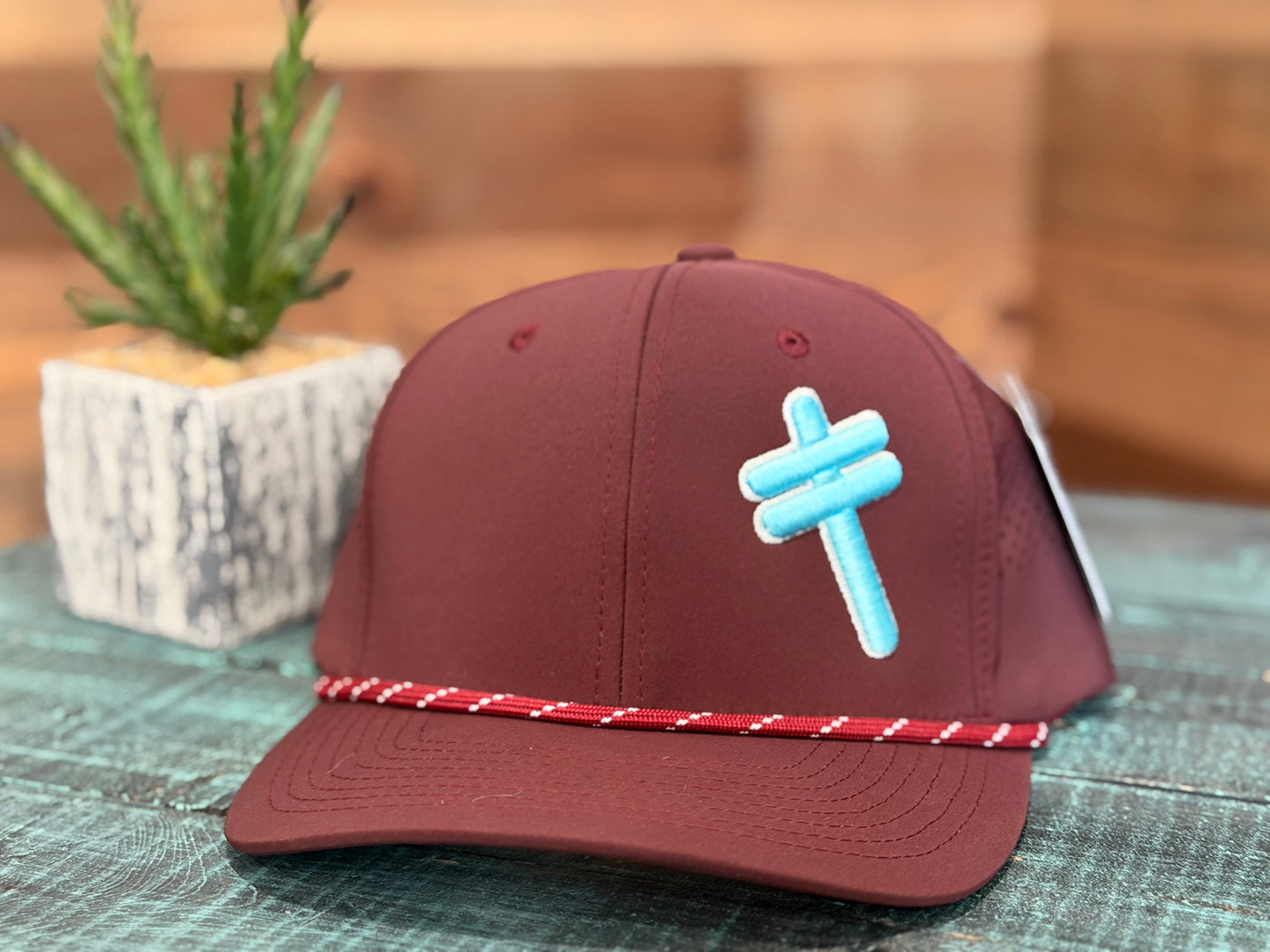 Leanin' Pole Neon 3D Puff Caps