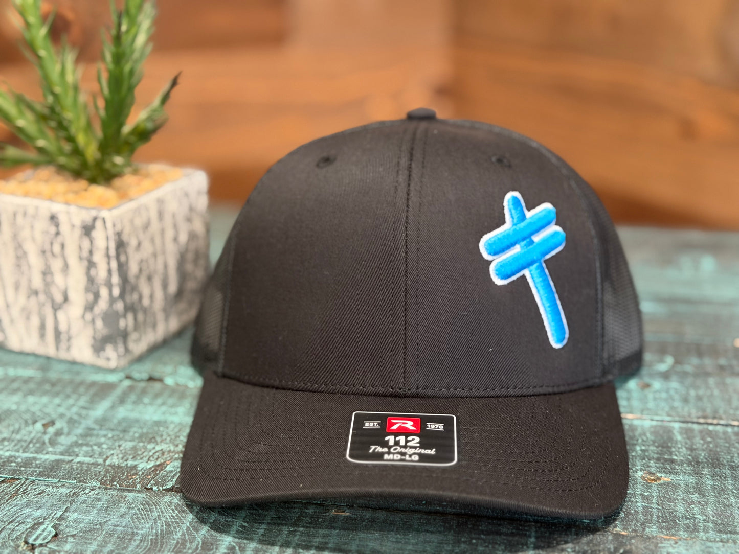 Leanin' Pole Neon 3D Puff Caps