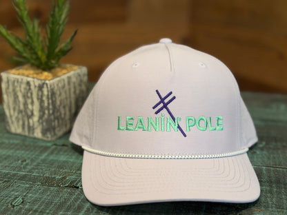 Leanin' Pole Neon Logo Caps