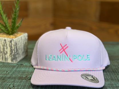 Leanin' Pole Neon Embroidered AnyRope Caps