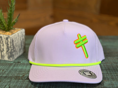 Leanin' Pole Neon 3D Puff AnyRope Caps