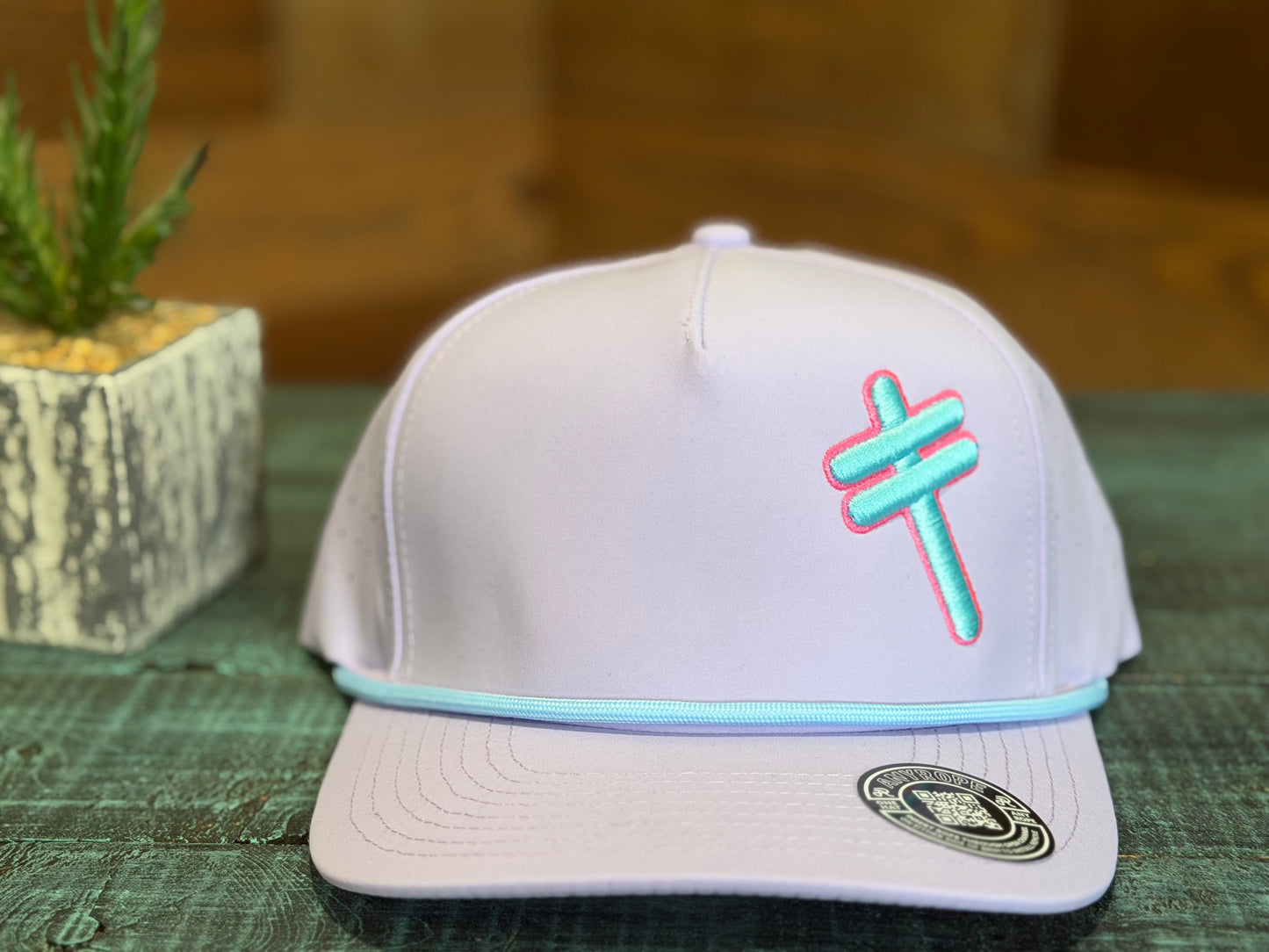 Leanin' Pole Neon 3D Puff AnyRope Caps