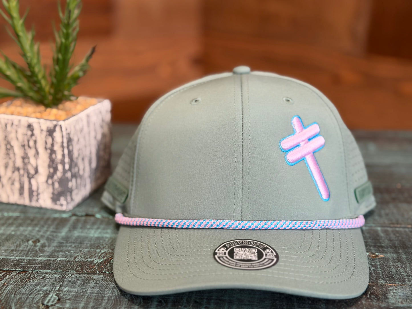 Leanin' Pole Neon 3D Puff AnyRope Caps