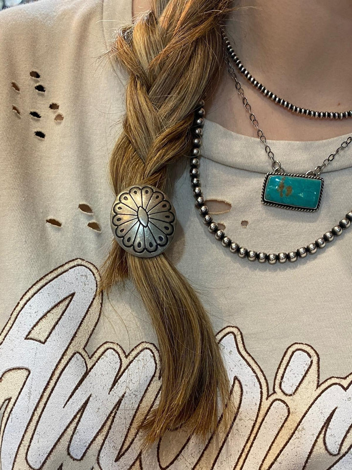 J.Forks Concho Hair Tie