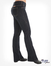 Load image into Gallery viewer, Cowgirl Tuff Women&#39;s Just TUFF Dark Wash Bootcut Jean
