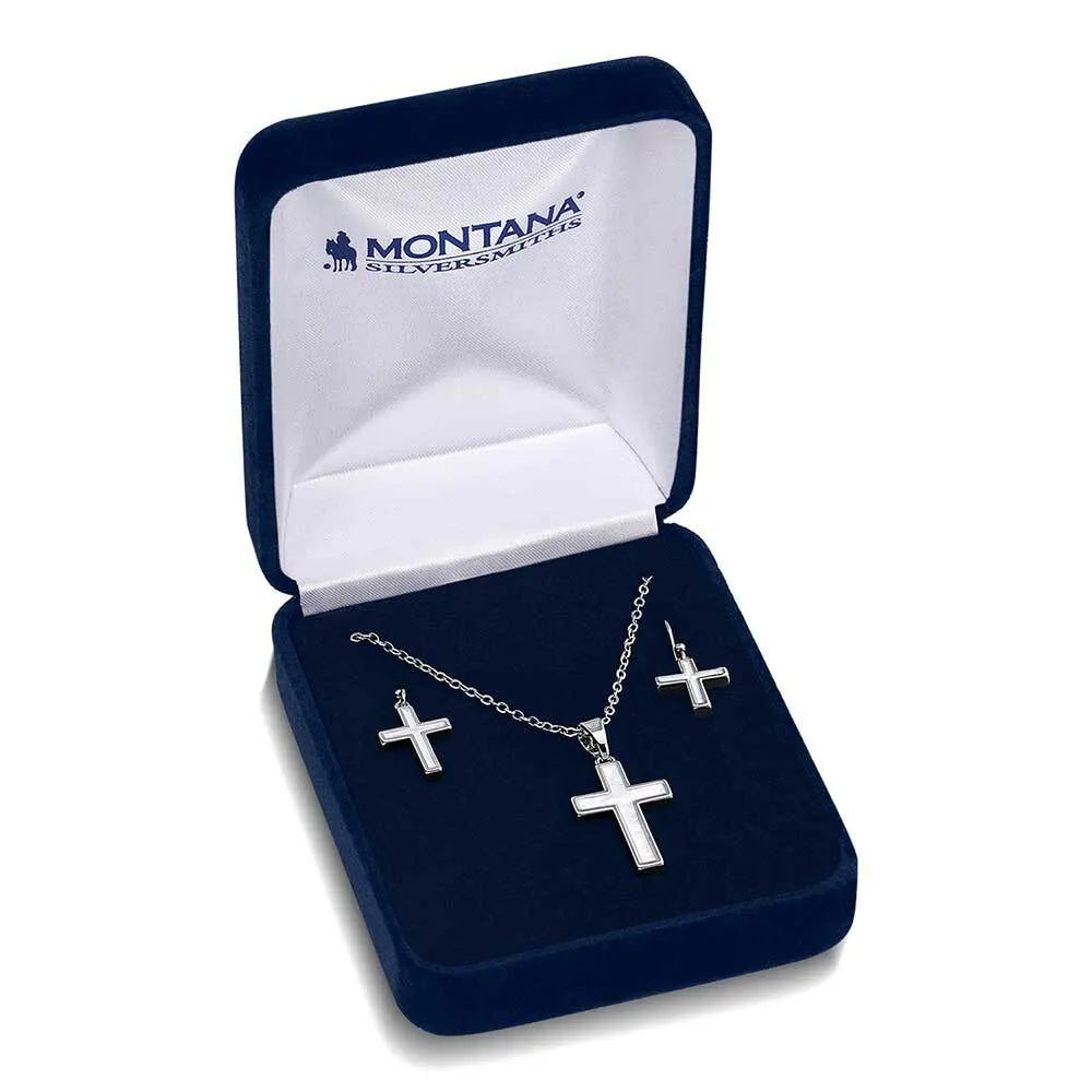 Montana Silversmith Unwavering Devotion Cross Jewelry Set