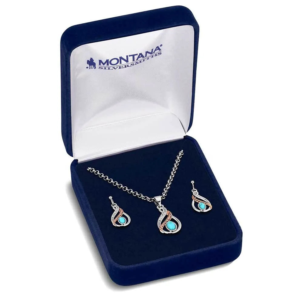 Montana Silversmiths Woven Dreams Jewelry Set