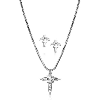 Montana Silversmiths Perfect Peace Cross Jewelry Set