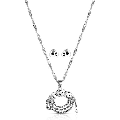 Montana Silversmiths In the Loop Lasso Jewelry Set