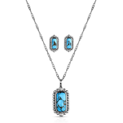 Montana Silversmiths Canyon Reflections Jewelry Set