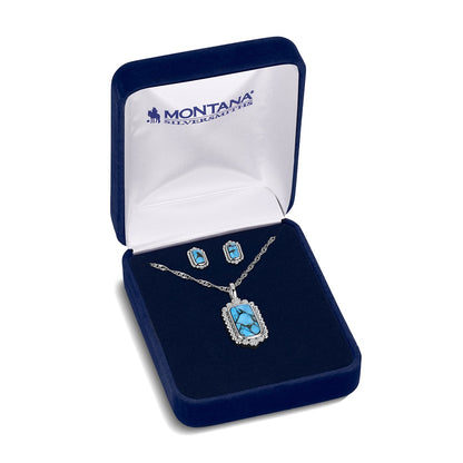 Montana Silversmiths Canyon Reflections Jewelry Set