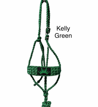 Best Ever Mule Tape Halter with 8.5' Lead