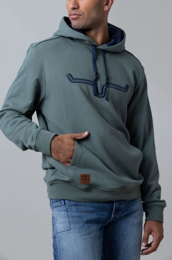 Kimes Ranch Men's Fast Talker Pine Fleece Hoodie