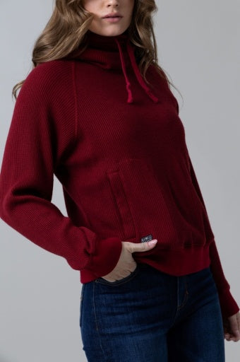 Kimes Ranch Women's Burgundy Laguna Hoodie